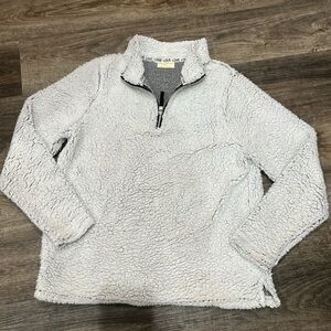 Bobbie Brooks White Sherpa Jacket